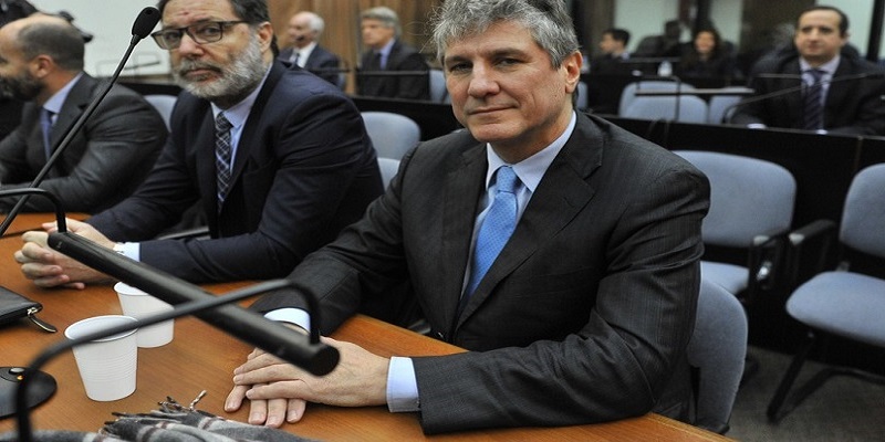 Amado Boudou en tribunales por la causa Ciccone.07.08.2018Foto Maxi Failla