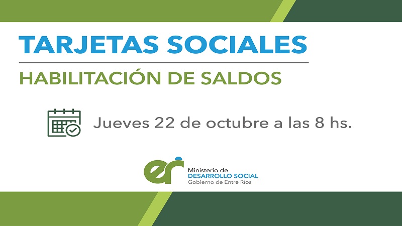 Tarjeta Social Acreditación GOBERNACIÓN