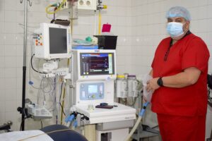 Mesa de anestesia HMISR