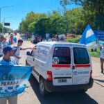 Docentes reclamaron la apertura de la paritaria salarial con volanteada en acceso al Túnel Subfluvial