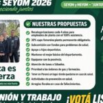 LA PAZ: LA LISTA N°1 «UNIÓN Y TRABAJO» PRESENTÓ SUS PROPUESTAS Y CANDIDATOS PARA LAS ELECCIONES SEYOM 2026