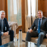 Frigerio se reunió con Santilli por el Presupuesto 2027 y obras clave para Entre Ríos